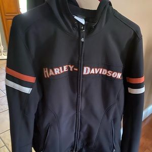 Women’s Harley Davidson jacket.